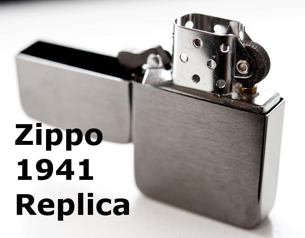 ZIPPO BRUSHED CHROME 1941 REPLICA