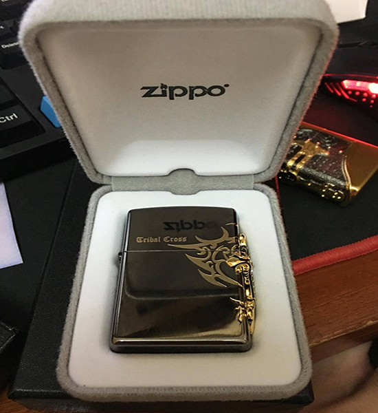 ZIPPO XUẤT NHẬT THÁNH GIÁ TRIBAL CROSS