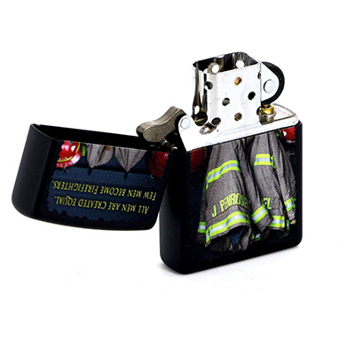 ZIPPO 28316 FIREMAN COATS BLACK