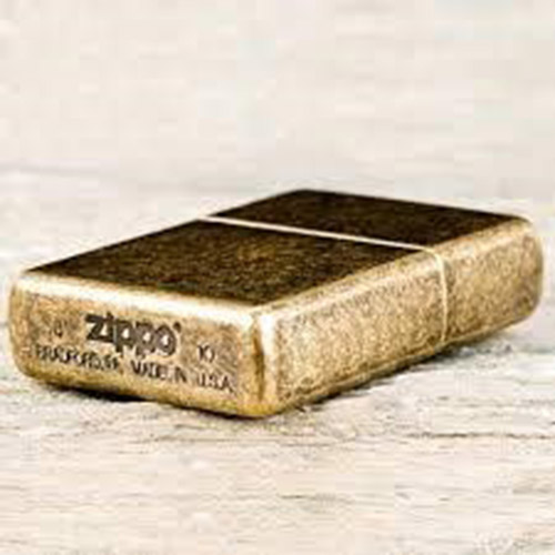 ZIPPO ANTIQUE BRASS 201FB