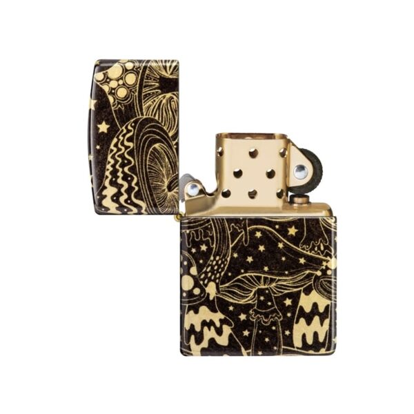 zippo-mushroom-drift-540-fusion-tumbled-brass-46277 (2) zippo-mushroom-drift-540-fusion-tumbled-brass-46277 (2)