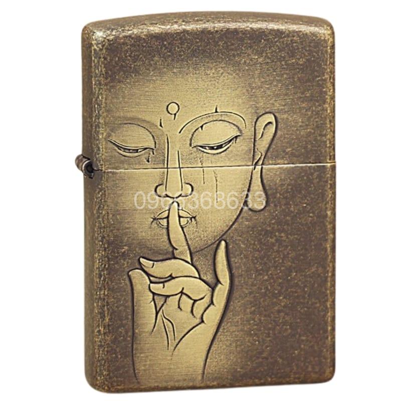 zippo-antique-bronze-zen-buddha-enlightenment-od12 zippo-antique-bronze-zen-buddha-enlightenment-od12