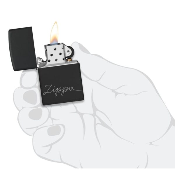 zippo-cursive-zippo-design-black-matte-48979 (5)