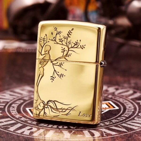 Zippo Armor Brass Forever Love - BRC29 (2)