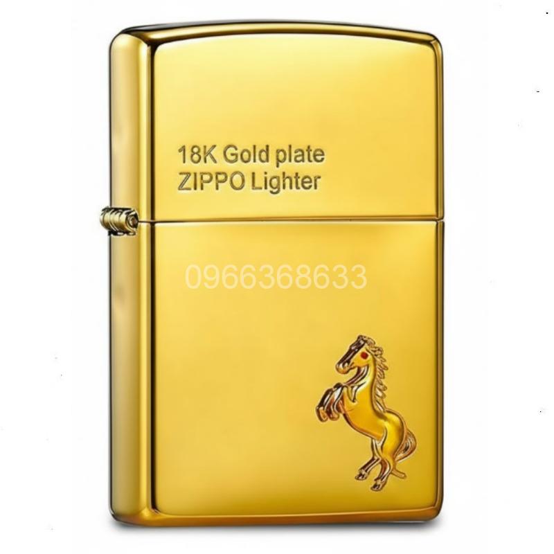Zippo 18K Gold-plated Horse - 18KHorsE 4 Zippo 18K Gold-plated Horse - 18KHorsE 4