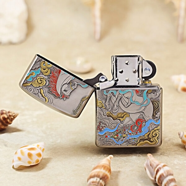 Zippo Armor Colorful Horse Zodiac Animal Series - OD53 1