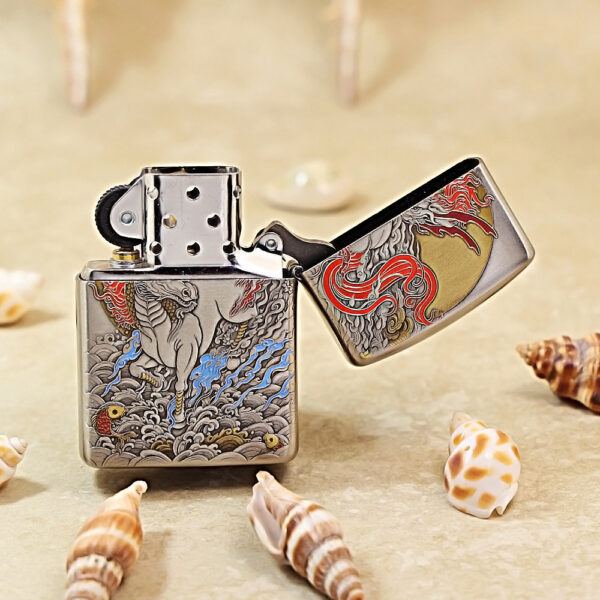 Zippo Armor Colorful Horse Zodiac Animal Series - OD53 3 Zippo Armor Colorful Horse Zodiac Animal Series - OD53 3