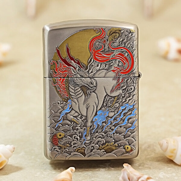 Zippo Armor Colorful Horse Zodiac Animal Series - OD53 5 Zippo Armor Colorful Horse Zodiac Animal Series - OD53 5