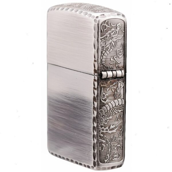 Zippo Armor Hoa Văn Viền Rồng – ZA-3-31C 1 Zippo Armor Hoa Văn Viền Rồng – ZA-3-31C 1