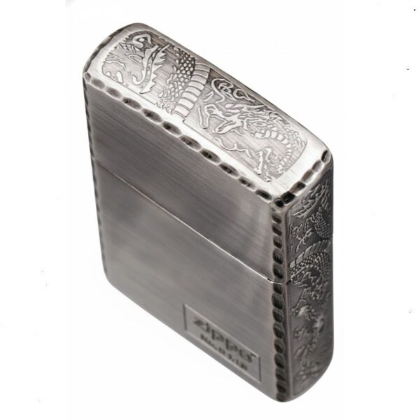 Zippo Armor Hoa Văn Viền Rồng – ZA-3-31C 3 Zippo Armor Hoa Văn Viền Rồng – ZA-3-31C 3