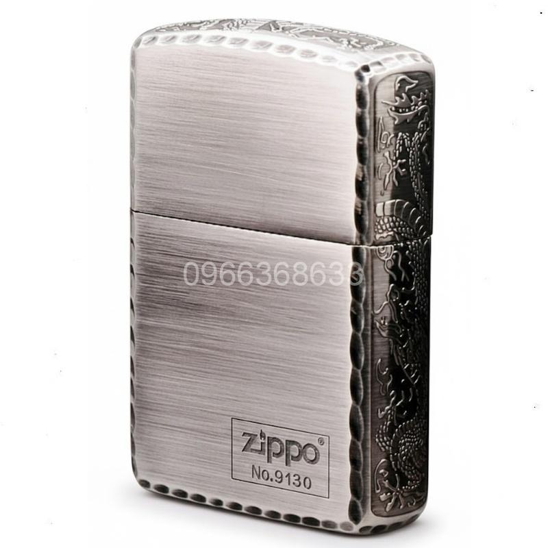 Zippo Armor Hoa Văn Viền Rồng – ZA-3-31C Zippo Armor Hoa Văn Viền Rồng – ZA-3-31C