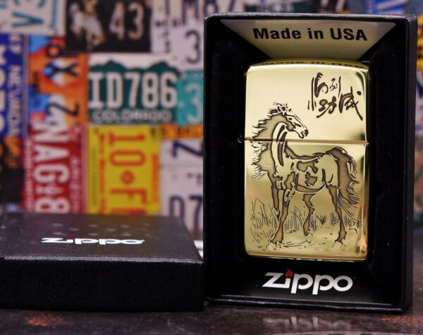 Zippo Mã Đáo Thành Công - BRC45 4