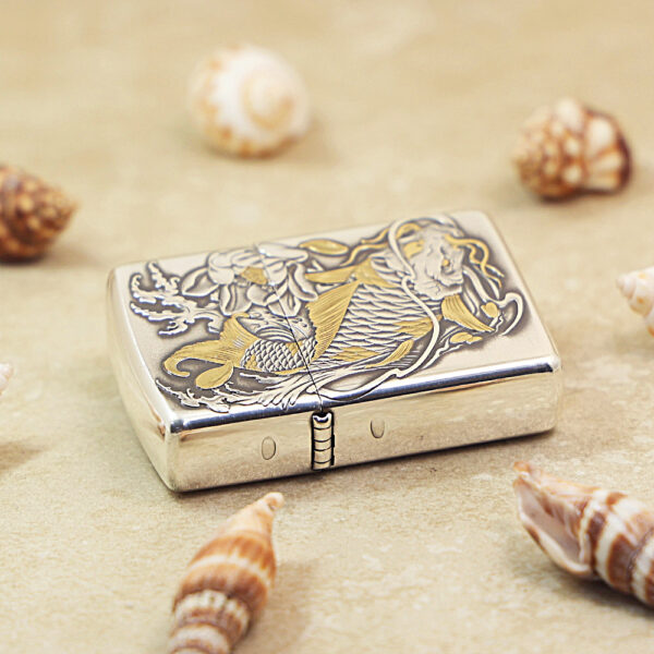 Zippo Two-Tone Koi Fish - OD48 3 Zippo Two-Tone Koi Fish - OD48 3