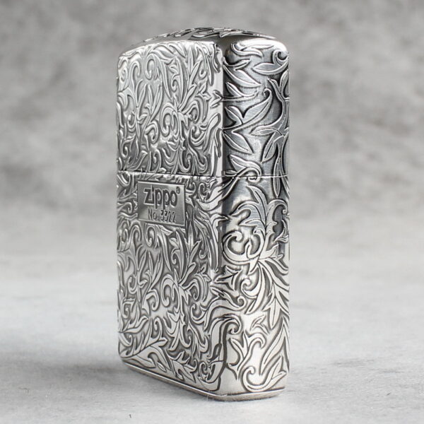 Zippo Armor Sterling Silver Arabesque Floral Patterns - STCR17 1 Zippo Armor Sterling Silver Arabesque Floral Patterns - STCR17 1