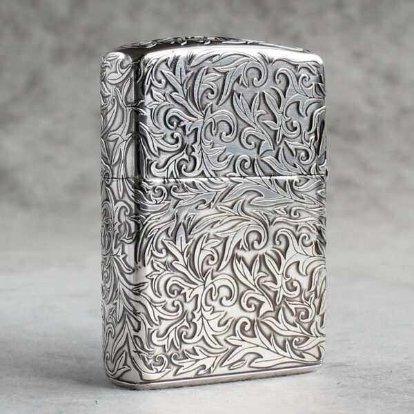 Zippo Armor Sterling Silver Arabesque Floral Patterns - STCR17 2