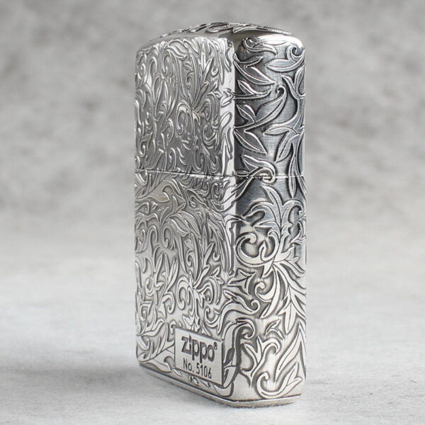 Zippo Armor Sterling Silver Arabesque Patterns - STCR16 1