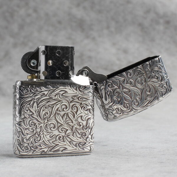 Zippo Armor Sterling Silver Arabesque Patterns - STCR16 5