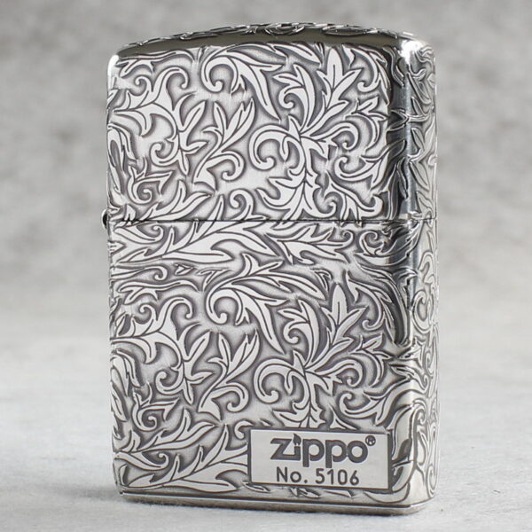 Zippo Armor Sterling Silver Arabesque Patterns - STCR16