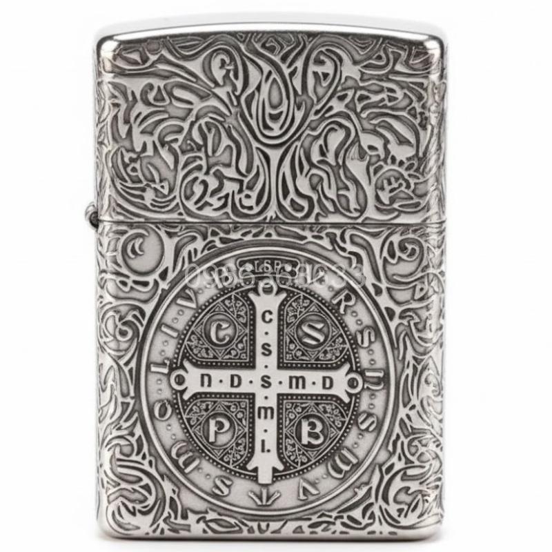 Zippo Armor Sterling Silver Constantine - STCR01 1 Zippo Armor Sterling Silver Constantine - STCR01 1