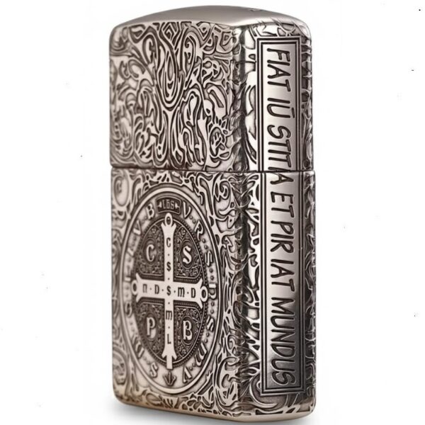 Zippo Armor Sterling Silver Constantine - STCR01 3 Zippo Armor Sterling Silver Constantine - STCR01 3