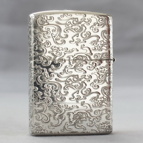 Zippo Armor Sterling Silver Dragon Design - STCR04 2 Zippo Armor Sterling Silver Dragon Design - STCR04 2