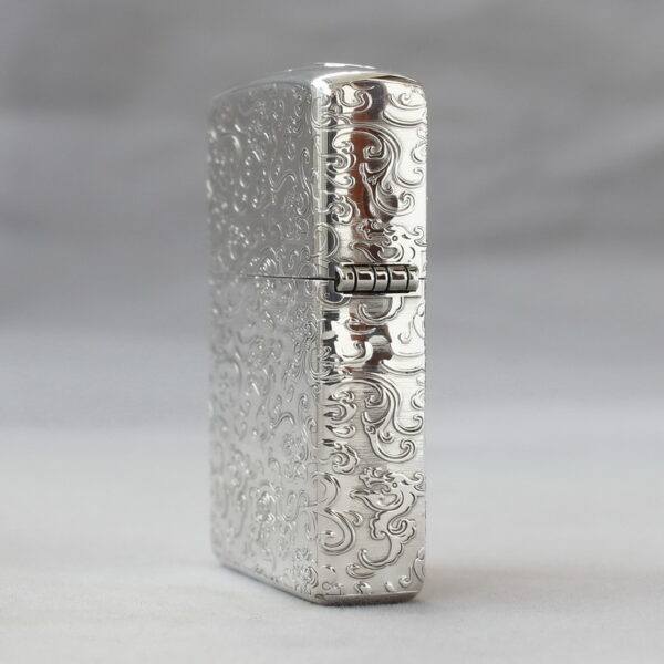 Zippo Armor Sterling Silver Dragon Design - STCR04 3 Zippo Armor Sterling Silver Dragon Design - STCR04 3
