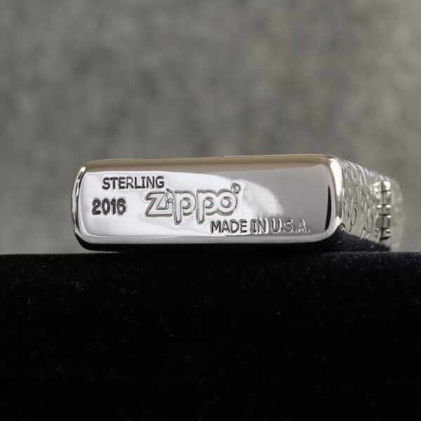 Zippo Armor Sterling Silver Floral Patterns - STCR03 5 Zippo Armor Sterling Silver Floral Patterns - STCR03 5