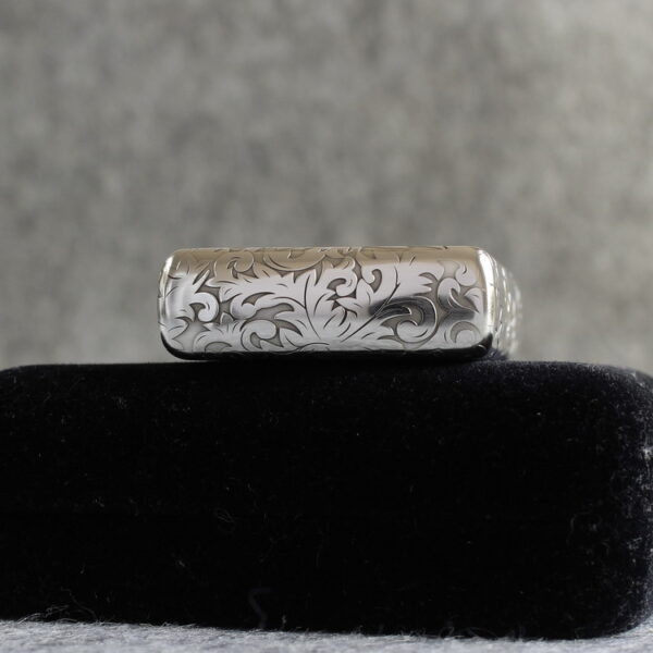 Zippo Armor Sterling Silver Floral Patterns - STCR03 6 Zippo Armor Sterling Silver Floral Patterns - STCR03 6
