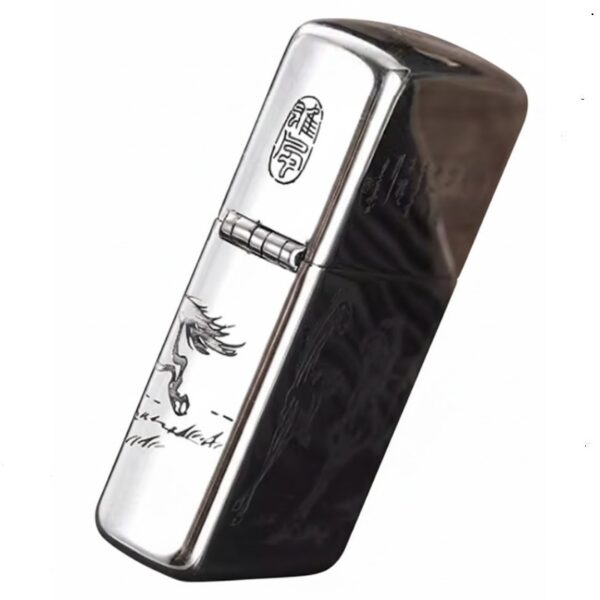 Zippo Armor Sterling Silver Horse Success Upon Arrival- STCR02 3