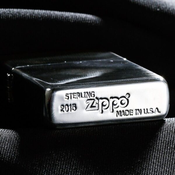 Zippo Armor Sterling Silver I Love You Forever - STCR12 4 Zippo Armor Sterling Silver I Love You Forever - STCR12 4