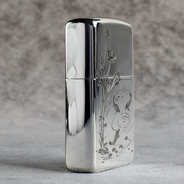 Zippo Armor Sterling Silver Koi Fish - STCR09 1