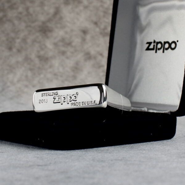 Zippo Armor Sterling Silver Koi Fish - STCR09 7