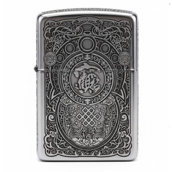 Zippo Armor Sterling Silver Lucky Pixiu - STCR07 1