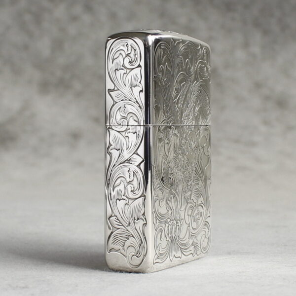 Zippo Armor Sterling Silver Pixiu Design - STCR14 1 Zippo Armor Sterling Silver Pixiu Design - STCR14 1