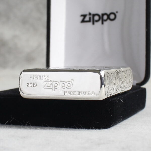 Zippo Armor Sterling Silver Pixiu Design - STCR14 8 Zippo Armor Sterling Silver Pixiu Design - STCR14 8