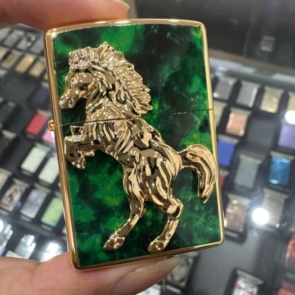 Zippo Year of the Horse 2026 Gold Plating Asia Limited Edition - CZA-3-28 1 Zippo Year of the Horse 2026 Gold Plating Asia Limited Edition - CZA-3-28 1
